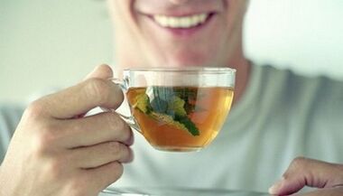 Té de hierbas para aumentar la potencia en los hombres