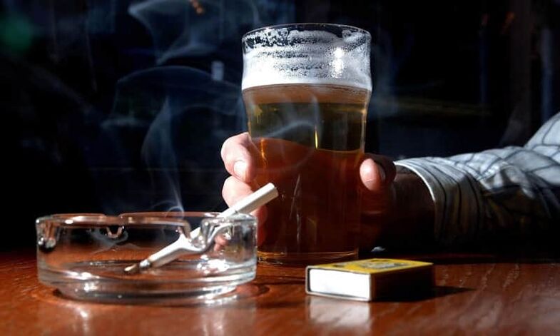 el alcohol reduce la potencia